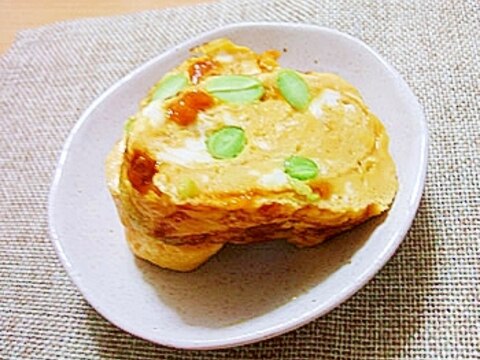 粒うにと枝豆入り玉子焼き